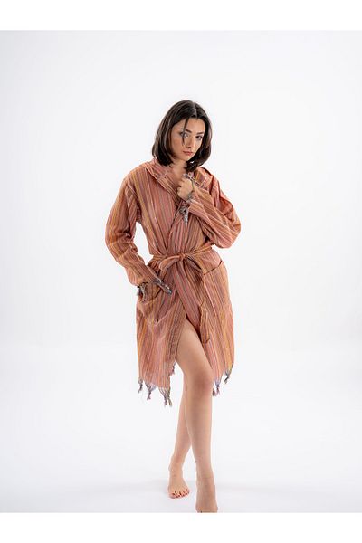 RASERSA Μοντέλο μπουρνούζι Rainbow Peshtemal Beach Dress