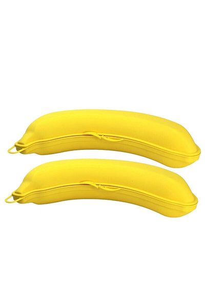 Viyalente 500 Ml Fru-veg Banana Storage Container Set of 2
