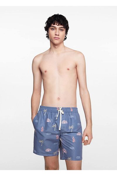 Mango Teen Σορτς μαγιό με σχέδια