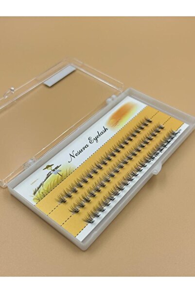 NESURA EYELASH 10D Demet Tekli Takma Kirpik- 8MM