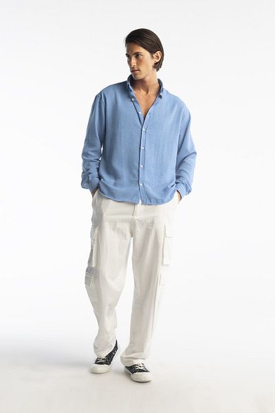 GIESTO OVERSIZE DUMPED SHIRT