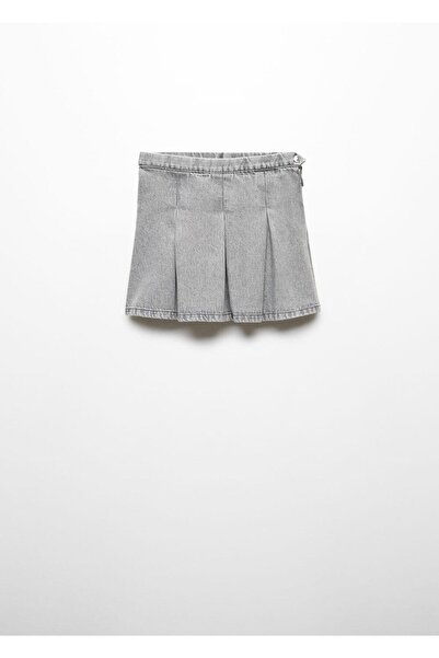 MANGO Kids Gray Skirt for Kids