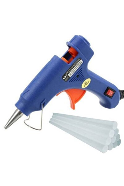 Green 20 Watt Sıcak Silikon Tabancası 10 Adet Mum Silikon Çubuk