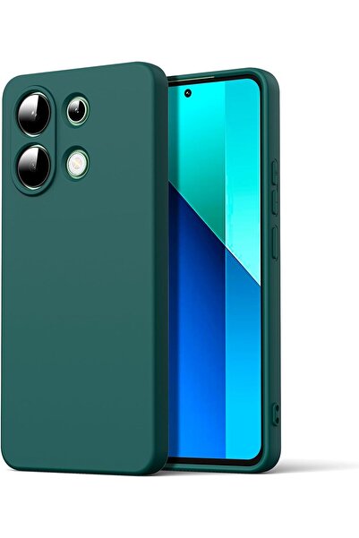 Rivor Redmi Note 13 Pro 4G&Poco M6 Pro 4G Kılıf İpeksi Yumuşak Dokunuşlu Koru...
