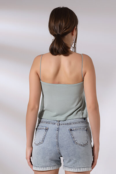 Endies Short Athlete with Rubber Strap 19282 ÇAĞLA GREEN