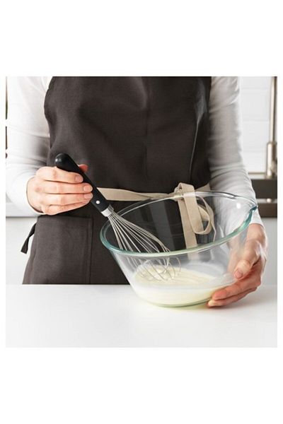 IKEA Metal Beater with Plastic Handle Length: 30 Cm Mixer Egg Beater Stainless Steel