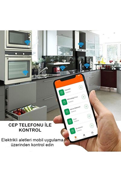 Ucuz Geldi Akıllı Priz | Uzaktan Kontrol | Programlanabilir | Zaman Ayarlı | Sesle Kontrol | 16a Cata Wifi Priz