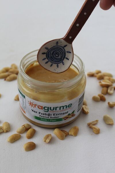 Era Gurme %100 Yer Fıstığı Ezmesi – Şekersiz & Katkısız & Glutensiz | 260g