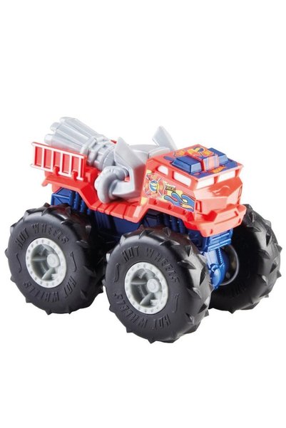 Barbie Hot Wheels Monster Trucks 1:43 Sür Bırak Arabalar 5 Alarm Hotwheels Mo...