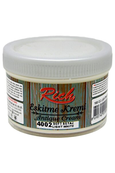 Rich Eskitme Kremi/antique Cream Soft Beyaz 160 Cc Esk-150-4002