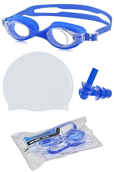 Ultio Spor مجموعة نظارات السباحة + سدادات الأذن + غطاء لاتكس وحقيبة فاخرة خاص...