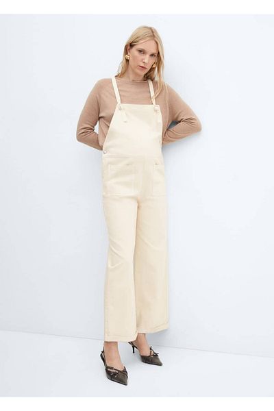 MANGO Woman Τζιν φόρμες εγκυμοσύνης