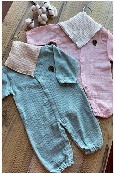 Genel Markalar MÜSLİN KUMAŞ DERİ BALON DETAYLI TULUM