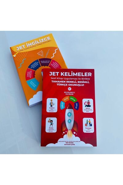 Batuhan Çetin Jet Kelimeler , Jet Ingilizce Ve Sesli Kitap Uygulama - 3'lü Se...