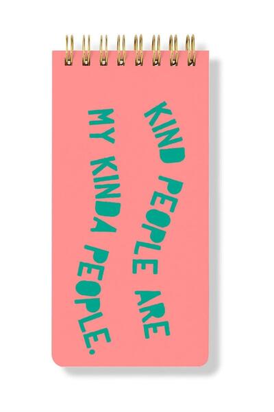 Fabooks Kind People Are My Kinda People Spiral Bloknot