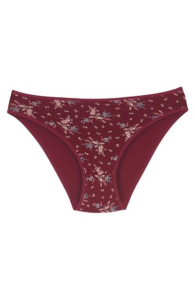 Newlilla 18001-5 7-teiliges Blumen-Bikini-Höschen-Set für Damen V9