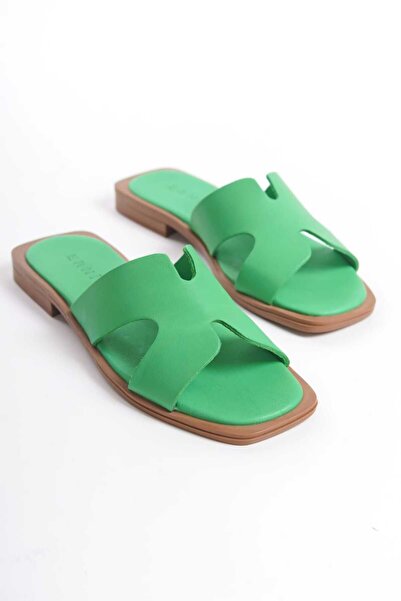 ERNİLA Γυναικείες παντόφλες από γνήσιο δέρμα - Άνετες και κομψές