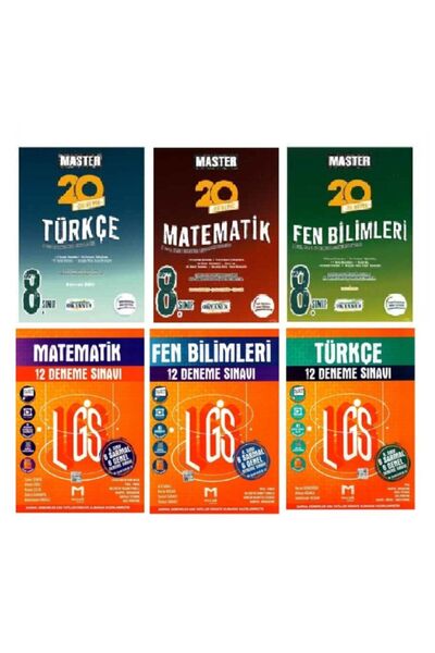 Okyanus Yayınları Mozaik Yayınları 8. Sınıf Lgs Matematik Türkçe Fen Deneme +...
