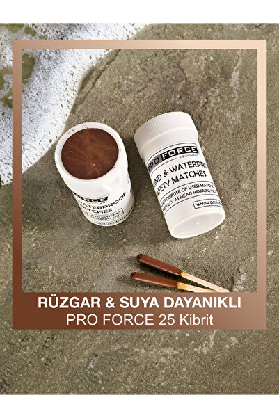 Proforce Rüzgar ve Suya Karşı Dayanıklı Kibrit