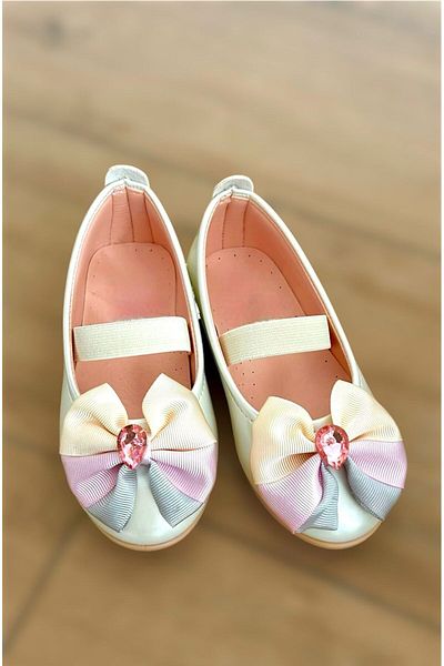 babelia Pantofi de balerina cu fundita
