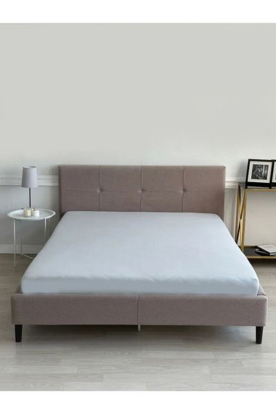 Juellhome 200x200 cm Super Oversize Double Combed Cotton Sheet - Diapers Without Pillowcase