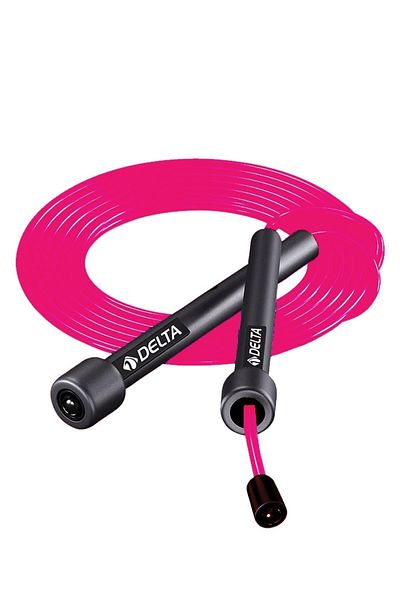 Delta 10 Pieces Adjustable Length Deluxe Fuchsia Jump Rope