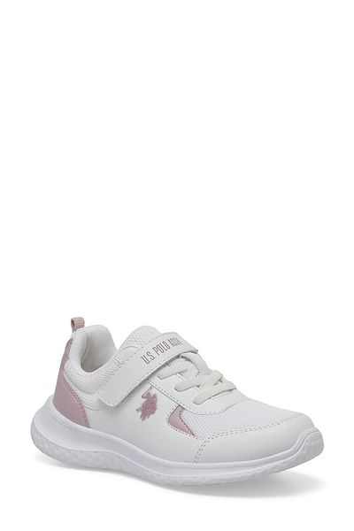 U.S. Polo Assn. DOUGLAS JR 4FX - Girl's White Sneakers