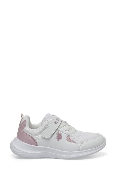 U.S. Polo Assn. DOUGLAS JR 4FX - Girl's White Sneakers