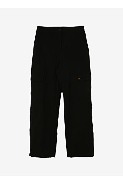 Jeep Normal Bel Relaxed Siyah Kadın Pantolon C4SL-PNT4030