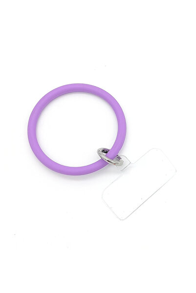 SPELT Cep Telefonu Bilekliği Bilek Telefon Askısı Silikon Askı Bileklik Eflatun