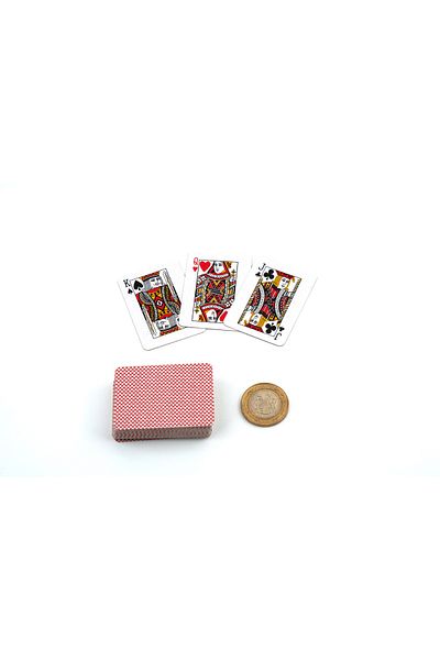SPELT 52mm Mini Playing Card Deck Small Playing Cards 54 Pieces