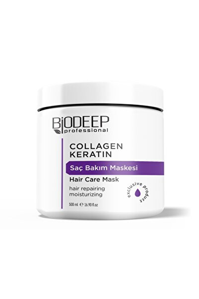 Biodeep BİODEEP COLLAGEN&KERATİN SAÇ BAKIM MASKESİ 500 ML