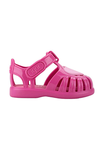 IGOR Girl's Fucsia Igor Velcro Sandals
