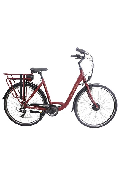 Corelli Moven 28 Jant 51k Unisex Elektrikli Bisiklet Bordo
