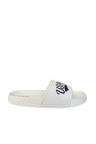 U.S. Polo Assn. Η.Π.Α. Polo Assn. Ανδρικές λευκές παντόφλες - LUVY 4FX