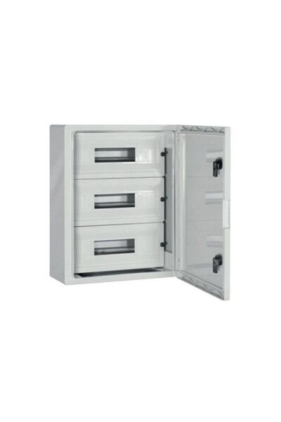 Genel Markalar ÇETİNKAYA 40X60X20 ABS PANO 4×17 OPAK KAPAKLI