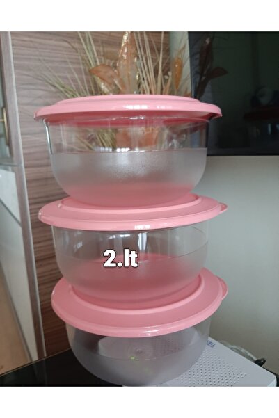 Tupperware Kristal Kase 3 Adet 2 LT.