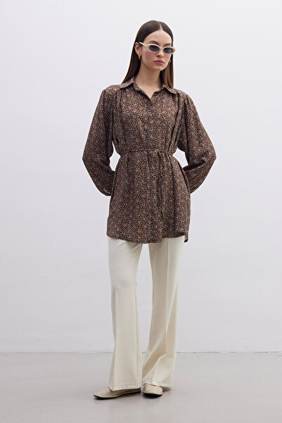 Manuka Daisy Viscose Retro stílusú ing