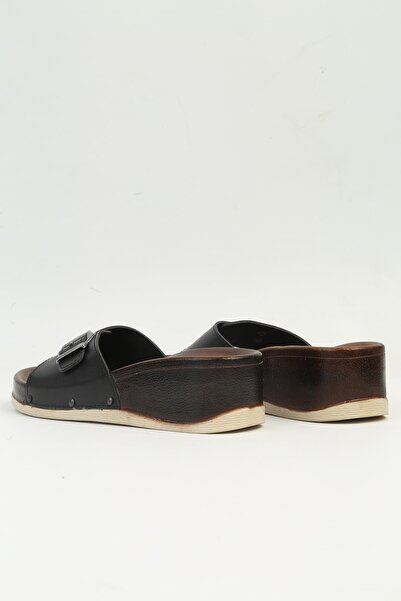 Pierre Cardin PC-7249-3485 Μαύρες γυναικείες παντόφλες