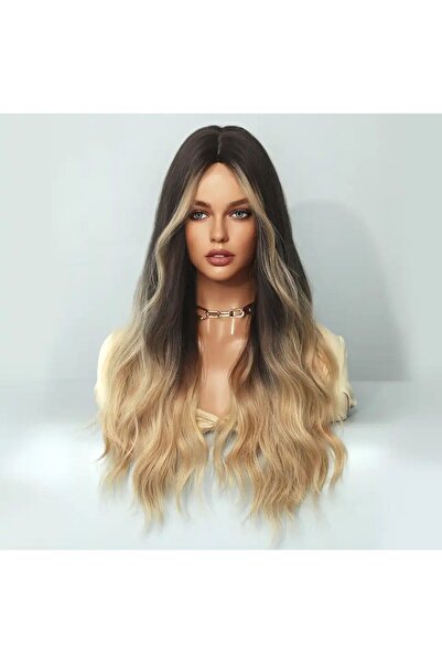 Peruk Avm Luxury Perçemsiz Koyu Ombreli Özel Lüx Model