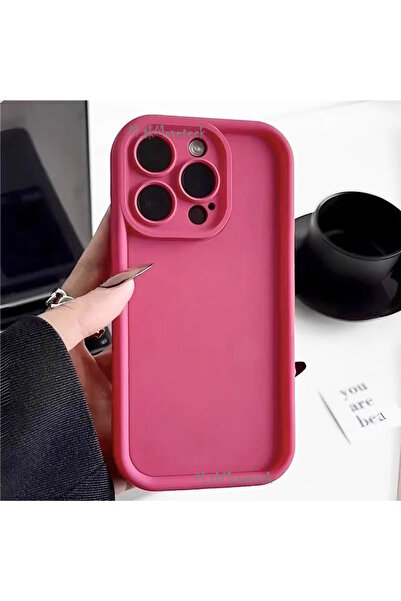 m.tk moveteck İphone 15 Pro Max Kılıf Yumuşak Renkli Lansman Silikon Kamera K...