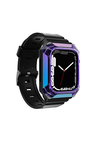 TECNOGELİŞEN ساعة 7 مقاس 45 ملم متوافقة مع KRD-88 حافظة صلبة من البولي كربونا...