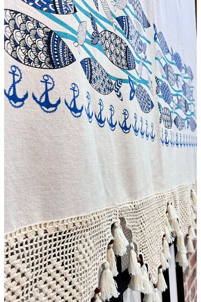Perdelandistanbul Fish Curtain - Authentic Design