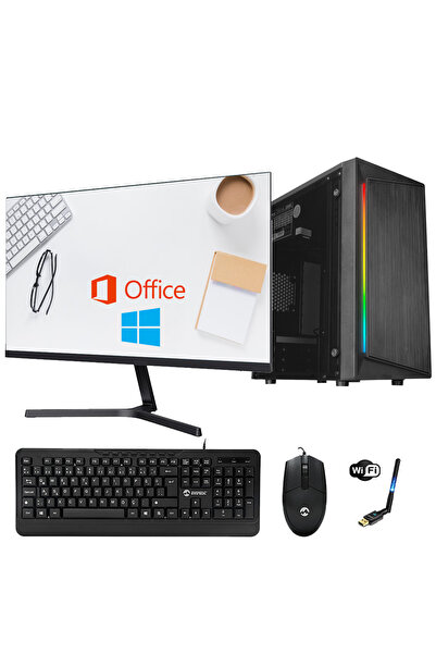 Zeiron Guest M20 i5-3470 8GB Ram 512GB SSD 21.5" Masaüstü Bilgisayar