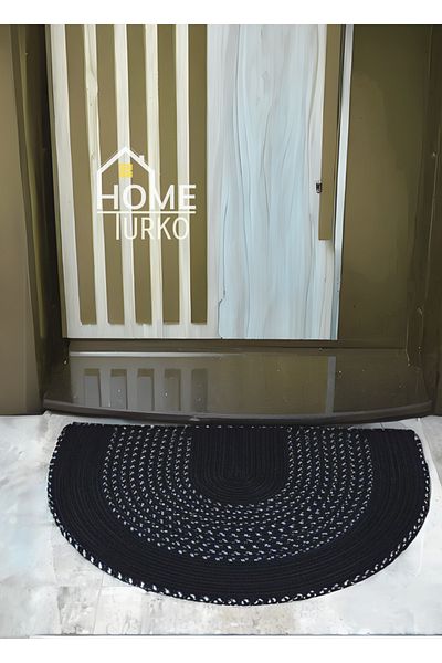 HomeTurko Jute and Wicker Door Mat - Bathroom and Balcony Souvenirs