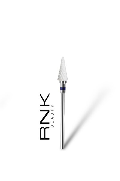 RNK BEAUTY Protez Tırnak Kalıcı Oje Çıkarma Seramik Ince Uç - Mavi