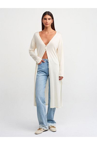 ALMY BRAND Thin Maxi Length PREMIUM Cardigan