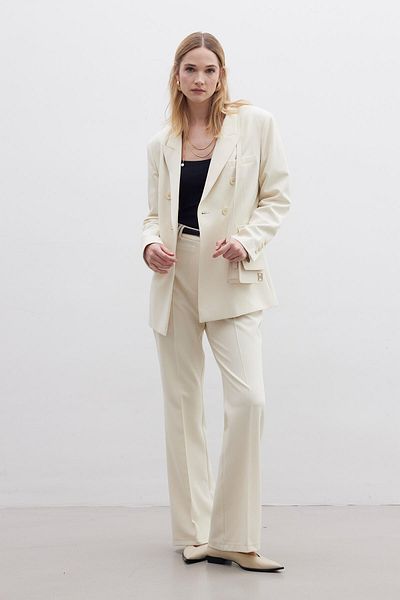 Manuka ΠΑΝΤΕΛΟΝΙ FLARE CUT FIT σε Μπεζ Χρώμα