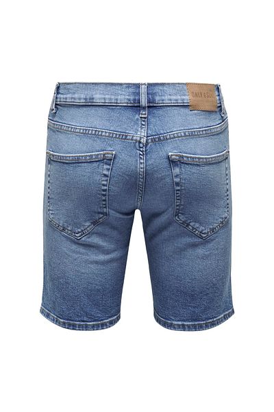 Only & Sons Onsweft Mbd 7625 Pim Dnm Σορτς Vd Μπλε