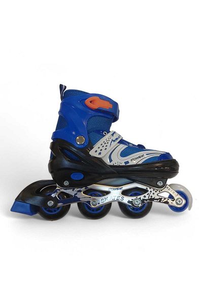 Furkan Toys Metal Lighted Adjustable Practice Skates